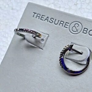 NEW Treasure & Bond Nordstrom Fashion Hoop Earrings